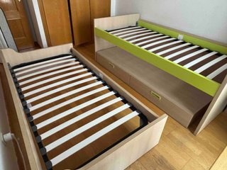 Cama nido juvenil 90x190 con 2 colchones