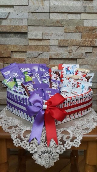 Tartas decorativas de chuches