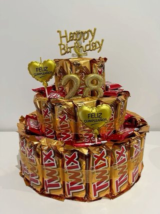 Tartas decorativas de chuches