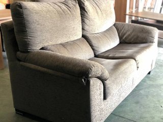 Conjunto Sofás 3+2 Tela Beige/Gris