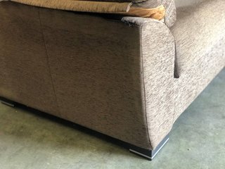 Conjunto Sofás 3+2 Tela Beige/Gris