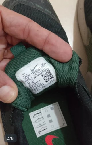 Zapatillas Trekking Talla 45'5 Verde Oscuro