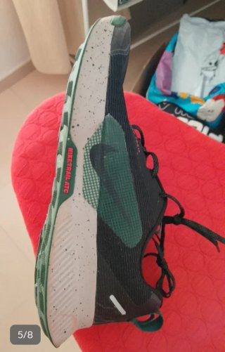 Zapatillas Trekking Talla 45'5 Verde Oscuro