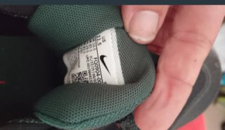 Zapatillas Trekking Talla 45'5 Verde Oscuro