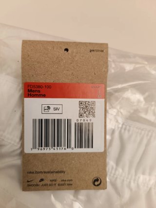 Pantalón de Tenis Nike Blanco Talla L a estrenar