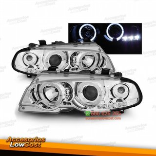 FAROS CON OJOS DE ANGEL E INTERMITENTE INTEGRADO