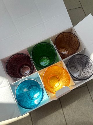 Set 6 Bicchieri Vetro 300ml