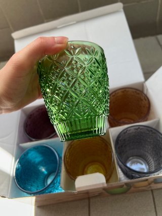 Set 6 Bicchieri Vetro 300ml