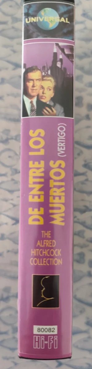 Película Vértigo VHS (De entre los muertos)