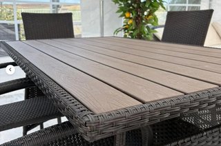 CHOLLAZO¡¡¡ Mesa Comedor Ratán 6/4 Sillas