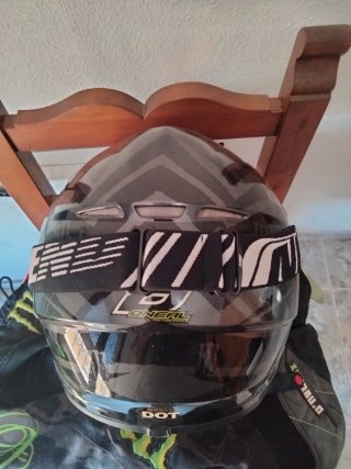 Casco O'Neal Monster con Gafas