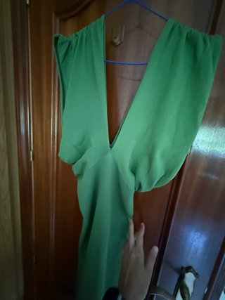 Vestido verde Zara
