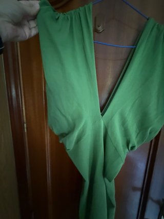 Vestido verde Zara