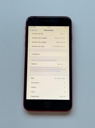 iPhone 8 Plus 256GB Rosso