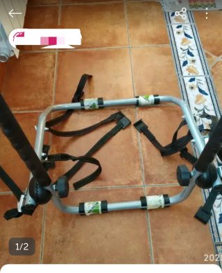 Portabicicletas ligero