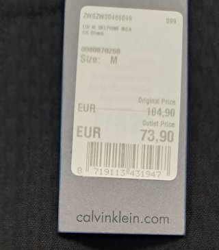 Vestito tubino elegante Calvin Klein nero
