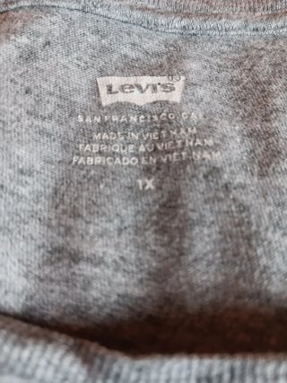 Camiseta Levi's Gris Logo