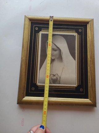 Cuadro Virgen Corazón Sagrado
