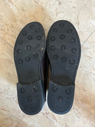 Mocasines burdeos