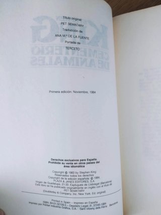 Cementerio de Animales - Stephen King
