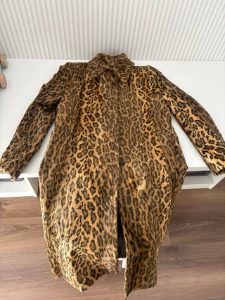 Abrigo Leopardo Mujer Talla L