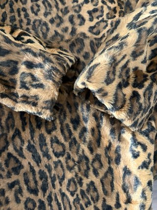 Abrigo Leopardo Mujer Talla L