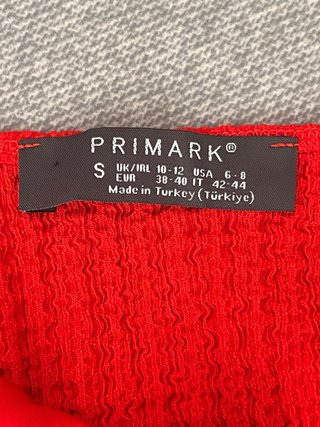Top rojo mujer tirantes