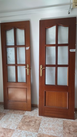 Puertas de madera paso varios tamaños