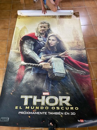 Póster Spiderman Thor Vans Off The Wall