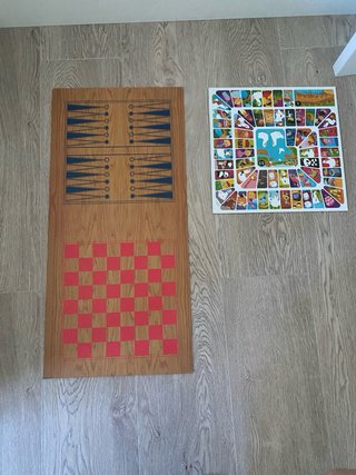 Mesa de billar y juegos de mesa