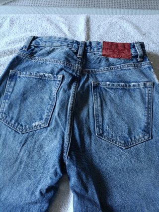 Vaqueros Stradivarius Straight Slim T.36