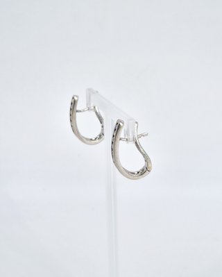 048-04-00227 Pendientes Oro Blanco 18K Diamantes
