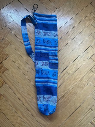 Funda para esterilla de yoga azul