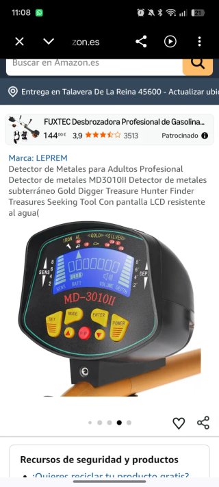 Detector de Metales LEPREM