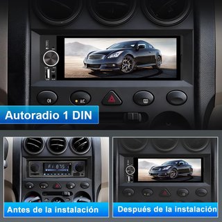 Radio Coche con Pantalla Táctil 6.36 Pulgadas
