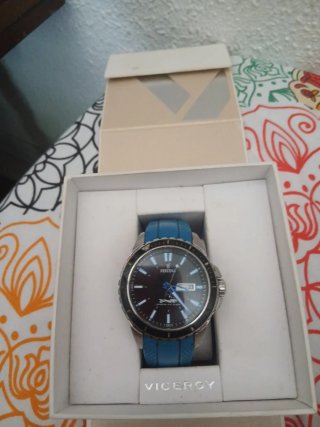 Reloj Festina Hombre Negro y Azul