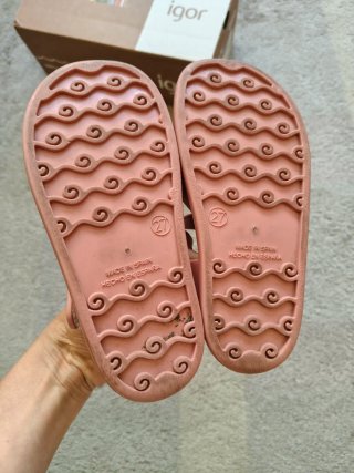 Sandalias Igor Nemo Solid Rosa Talla 27