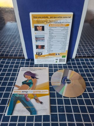 🇪🇸 PS2 SINGSTAR 1 ORIGINAL COMPLETO