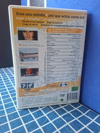 🇪🇸 PS2 SINGSTAR 1 ORIGINAL COMPLETO