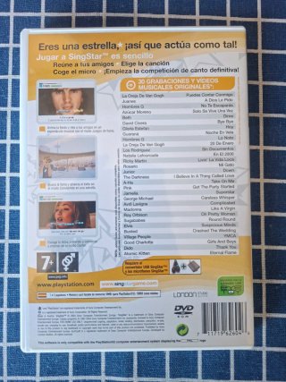 🇪🇸 PS2 SINGSTAR 1 ORIGINAL COMPLETO