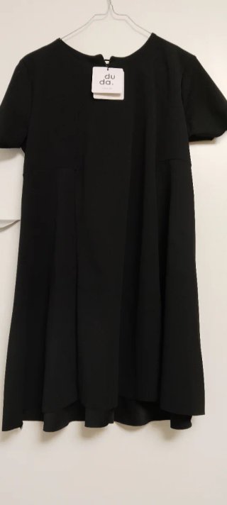Vestito corto nero
