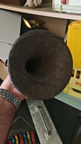 Bocina de barco Antigua latón