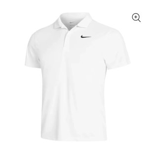 Polo Nike Tenis Blanco y azul Talla L a estrenar