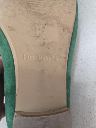 Mocasines Hush Puppies Verdes