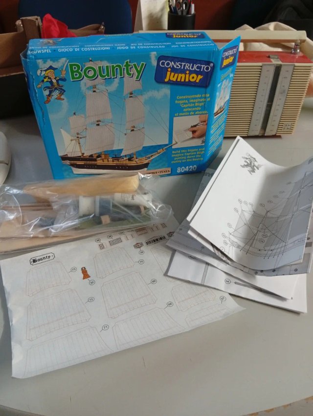 Maqueta Fragata Bounty Constructo Junior