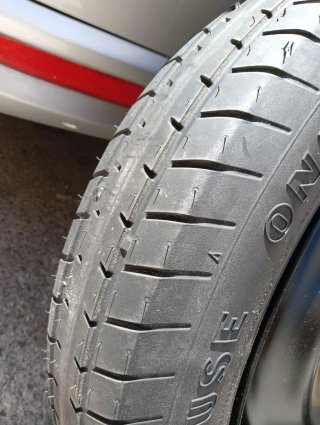 Rueda de repuesto 125/85/R16 Goodyear galleta