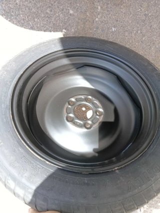 Rueda de repuesto 125/85/R16 Goodyear galleta