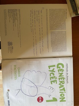 GENERATION LYCEE A1/A2 CAHIER+CD