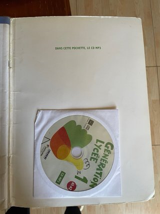 GENERATION LYCEE A1/A2 CAHIER+CD