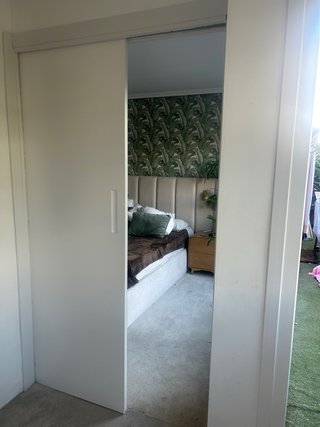 Casoneto Puerta Corredera Blanco 110cm